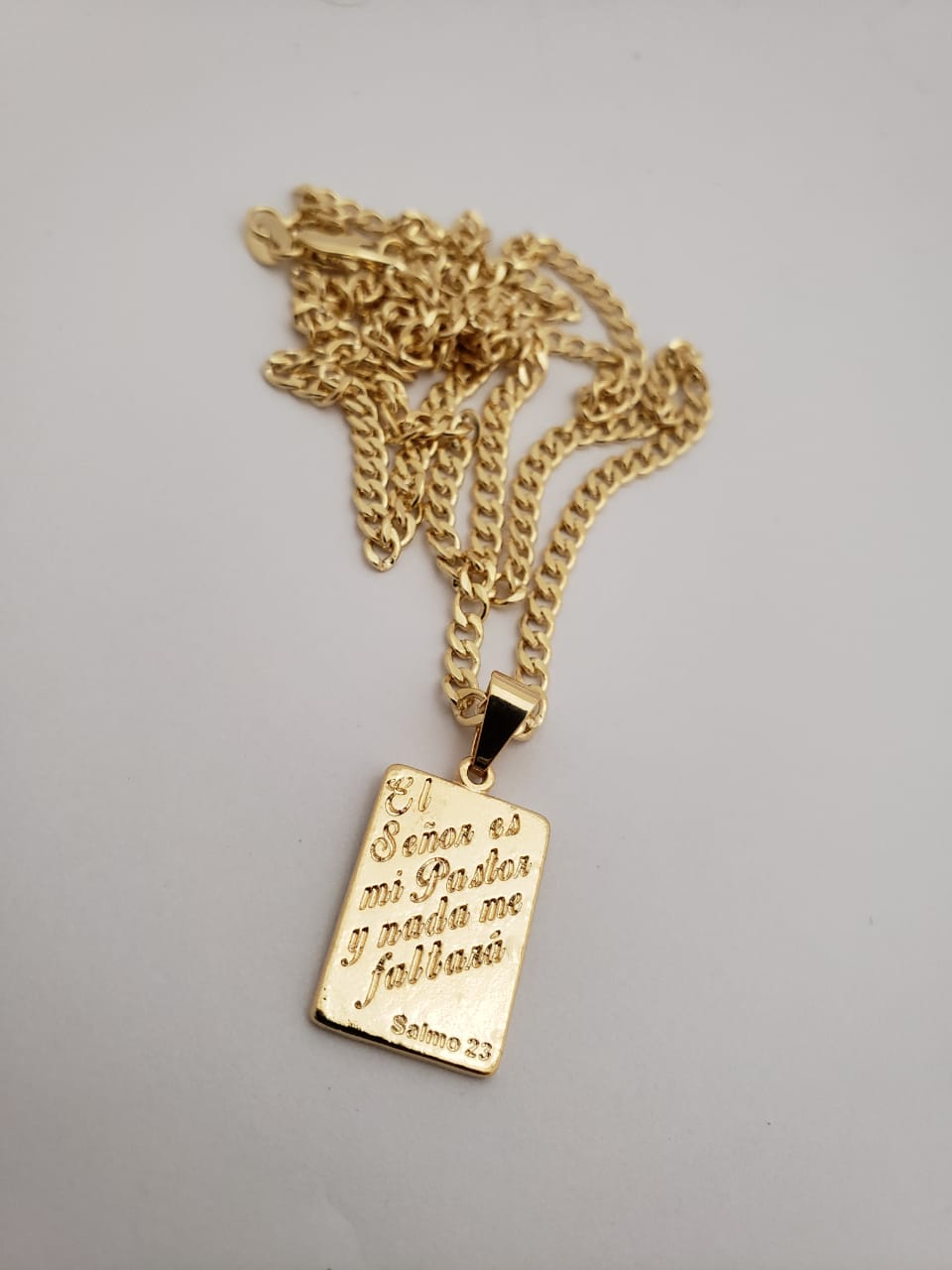 Cadena Cubana Sencilla 65cm + Salmo