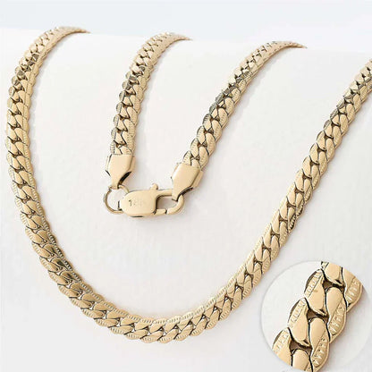 Cadena Grabada Hombre