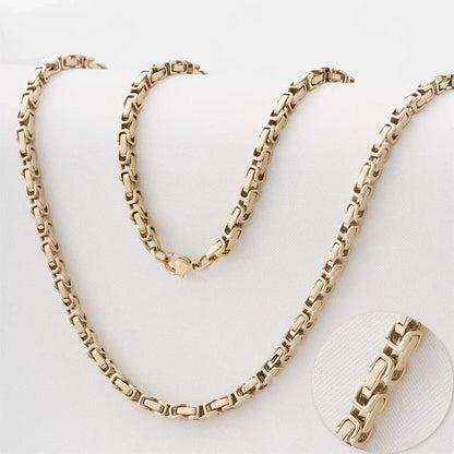 Cadena Rustica Hombre 4mm