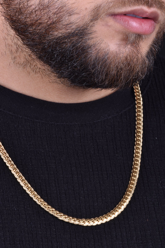 Cadena Grabada Hombre