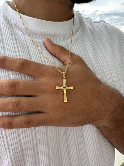 Cadena Singapur 65cms+ Dije Cruz Central