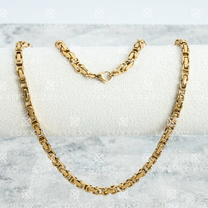 Cadena Rustica Hombre 4mm