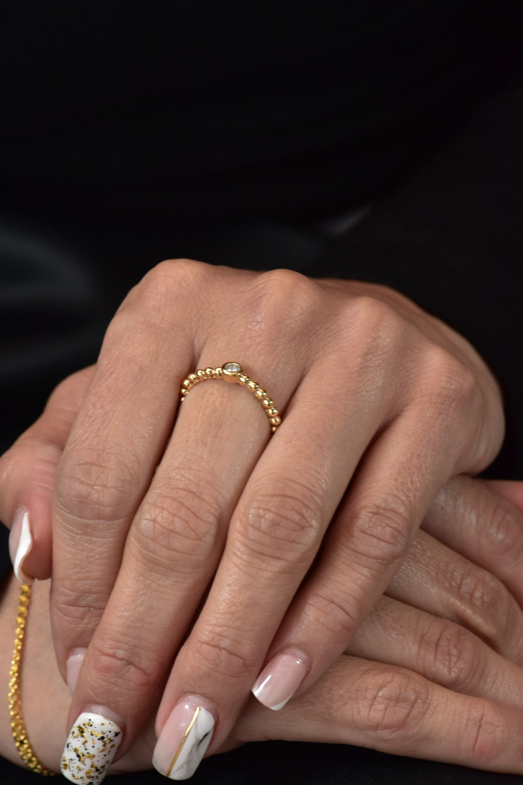 ANILLO DAMA CIRCONIA CIRUELA